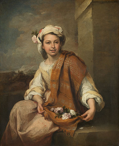 The Flower Girl Bartolome Esteban Murillo